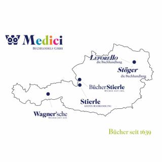 Österreich Karte mit den Standorten der Medici GmbH.